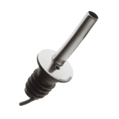 Skjenketut  / Pourer cap for vinflasker i stål ,rett  Modell:7020