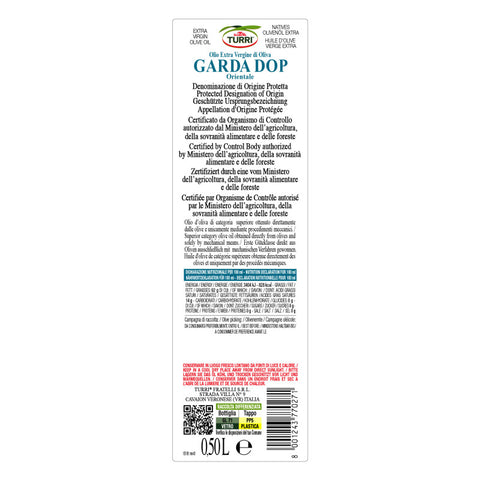 Olivenolje Garda D.O.P  Orientale   0,5liter